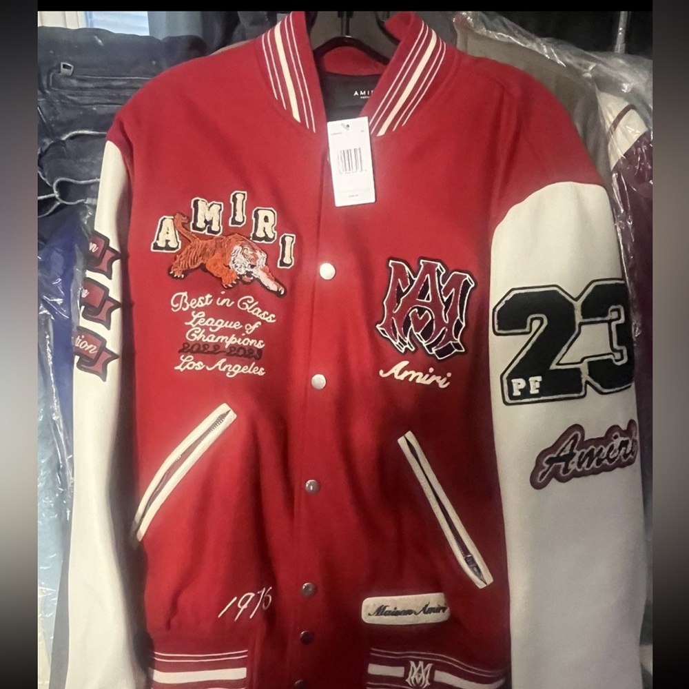 Men Amiri Varsity jacket